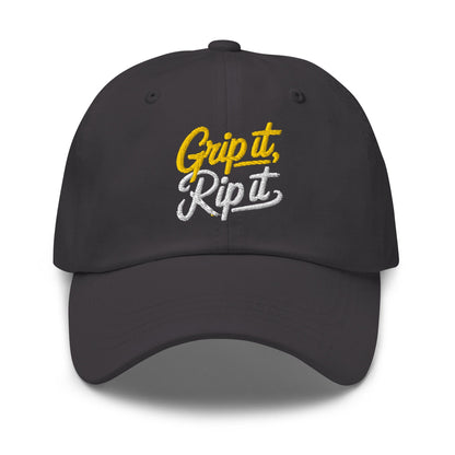 Grip it Rip it Quirky Fun Embroidered Golf Cap - Funny Golf Tee by Swing Epic