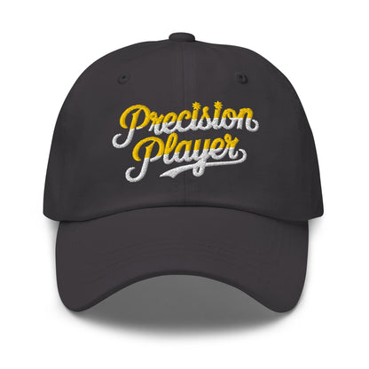 Precision Player Fun Embroidered Golf Cap - Funny Golf Tee by Swing Epic