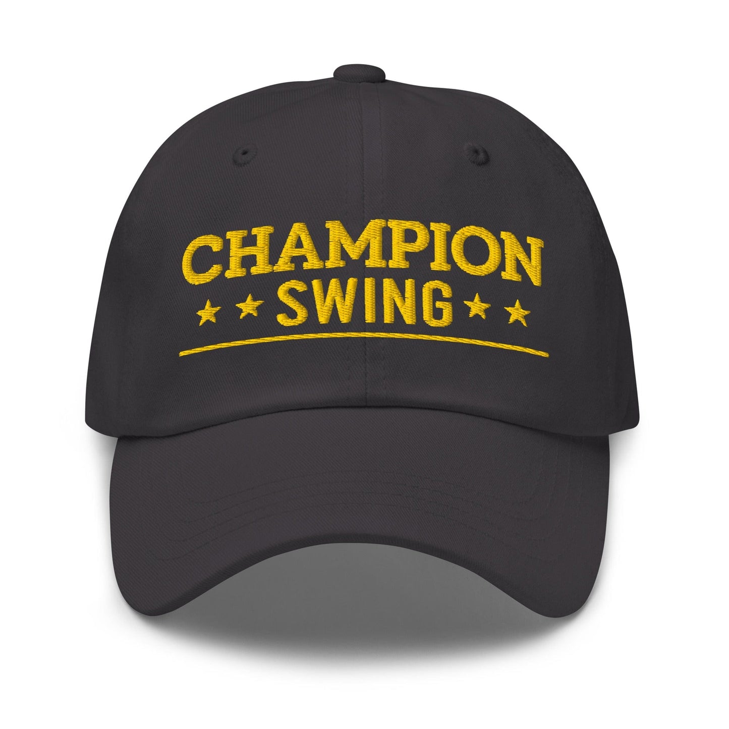Champion Swing Embroidered Golf Cap - Funny Golf Tee by Swing Epic