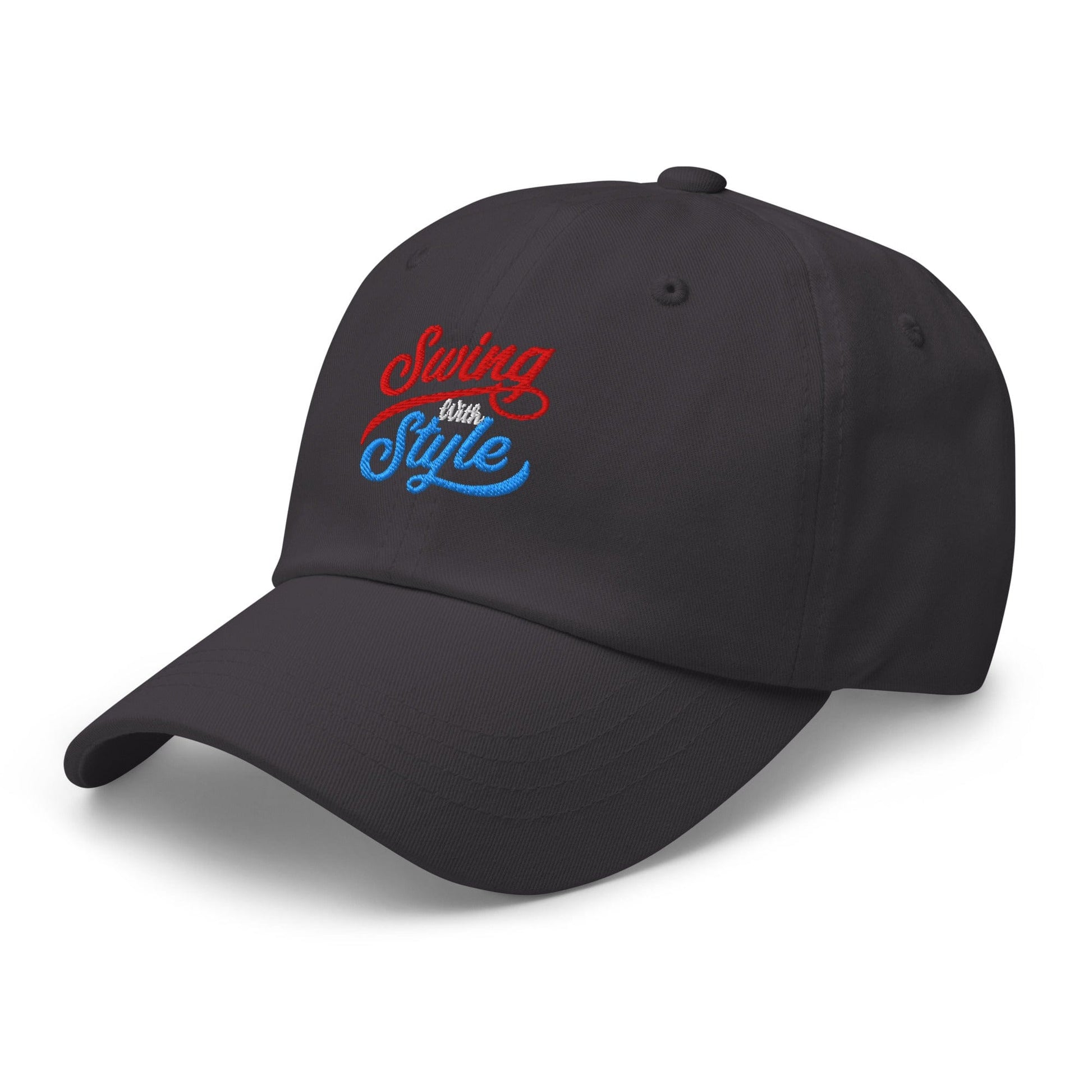 Swing With Style Fun Embroidered Golf Cap - Funny Golf Tee by Swing Epic