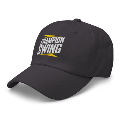 Champion Swing Cool Embroidered Golf Cap - Funny Golf Tee by Swing Epic