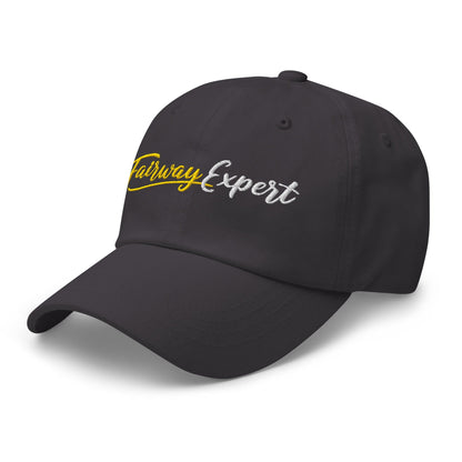 Fairway Expert Embroidered Golf Cap - Funny Golf Tee by Swing Epic
