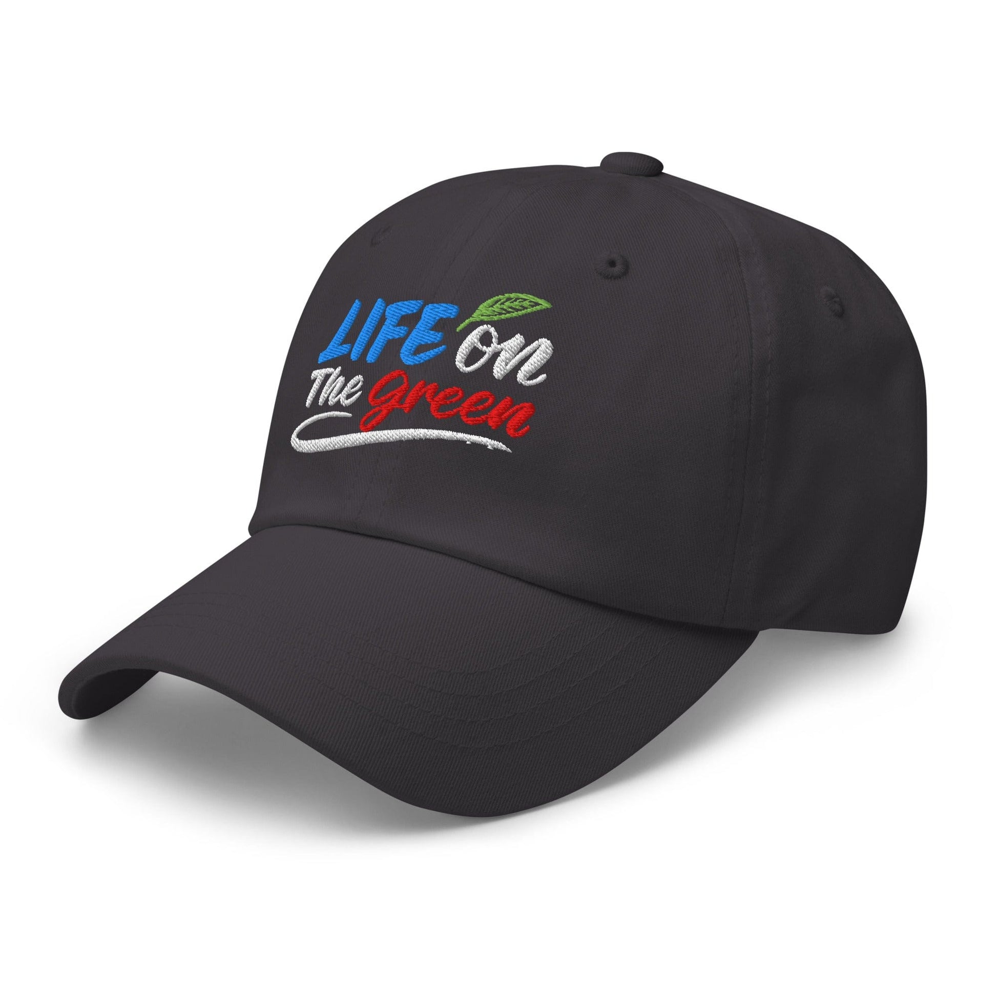 LIFE on The Green Embroidered Golf Cap - Funny Golf Tee by Swing Epic