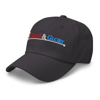 Green & Glory Embroidered Golf Cap - Funny Golf Tee by Swing Epic