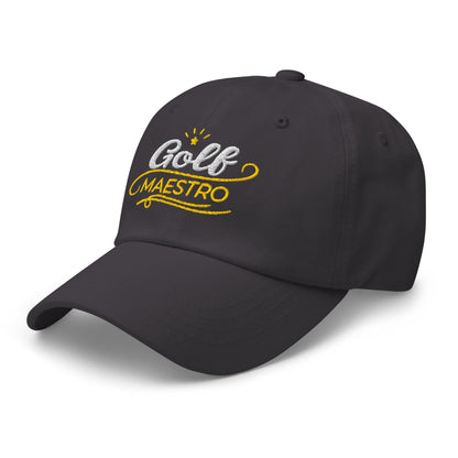 Golf Maestro Embroidered Golf Cap - Funny Golf Tee by Swing Epic