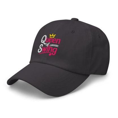 Queen of Swing Embroidered Golf Cap - Funny Golf Tee by Swing Epic