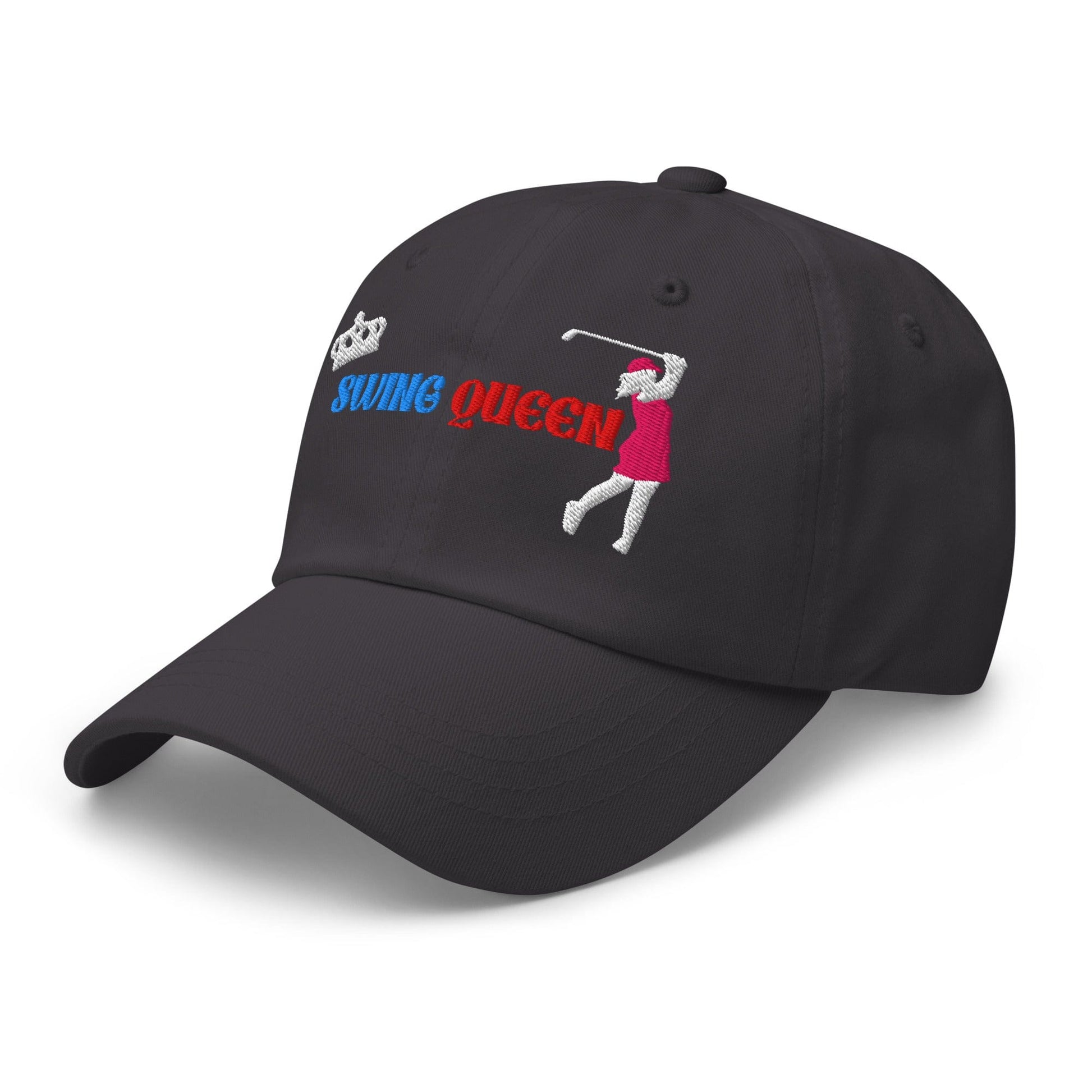 Swing Queen Embroidered Golf Cap - Funny Golf Tee by Swing Epic