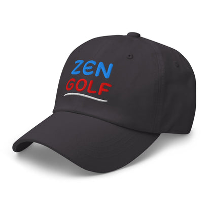 Zen Golf Embroidered Golf Cap - Funny Golf Tee by Swing Epic