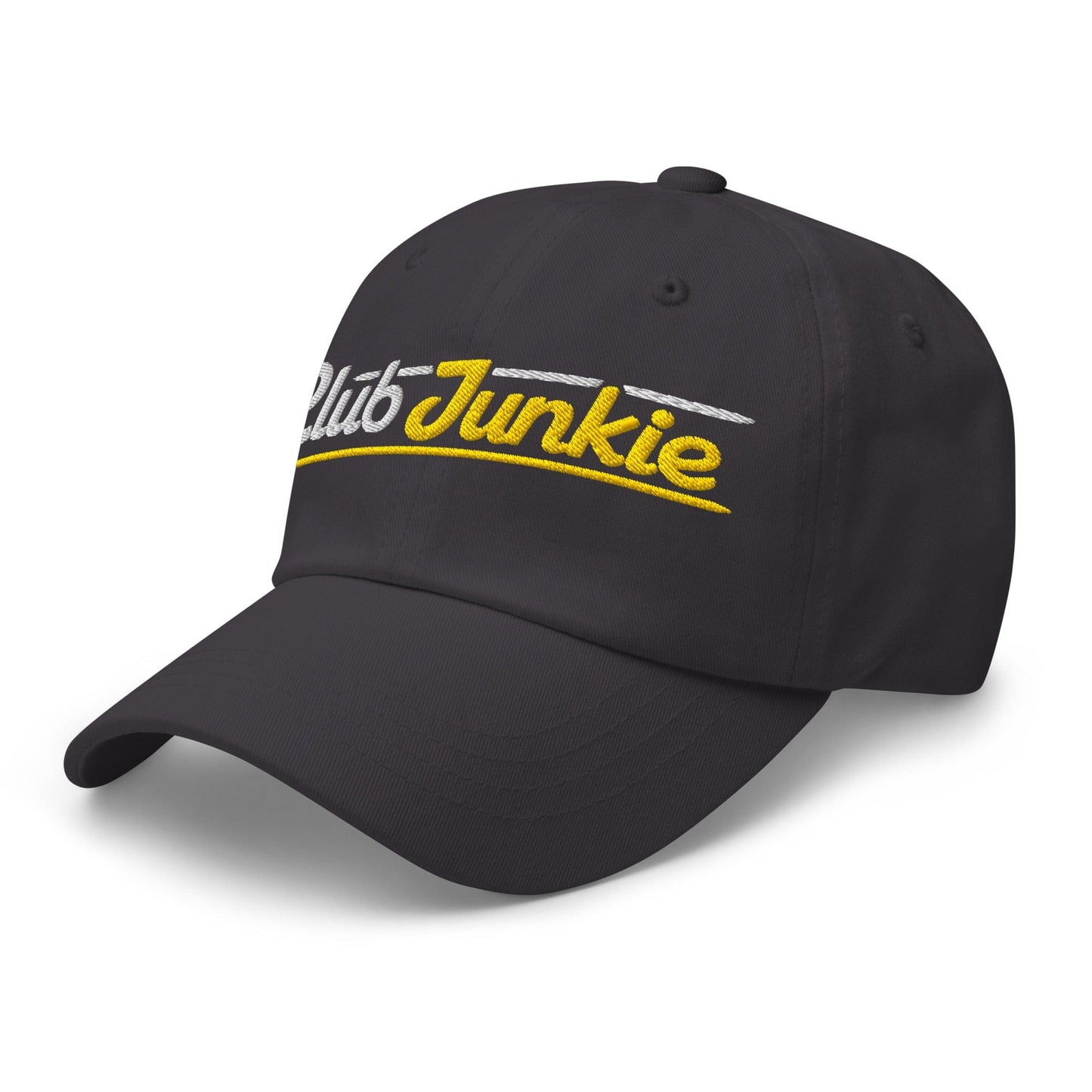 Club Junkie Embroidered Golf Cap - Funny Golf Tee by Swing Epic