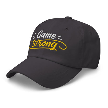 Game Strong Embroidered Golf Cap - Funny Golf Tee by Swing Epic