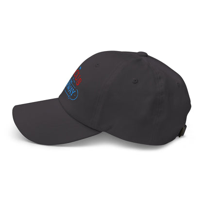 Focus on the Fairway Flag Embroidered Golf Cap - Funny Golf Tee by Swing Epic