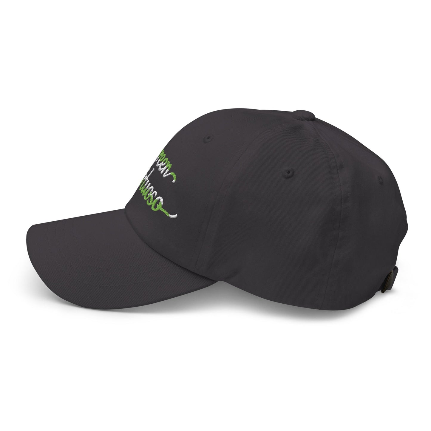 Green Virtuoso Engaging Fun Spirit Embroidered Golf Cap - Funny Golf Tee by Swing Epic