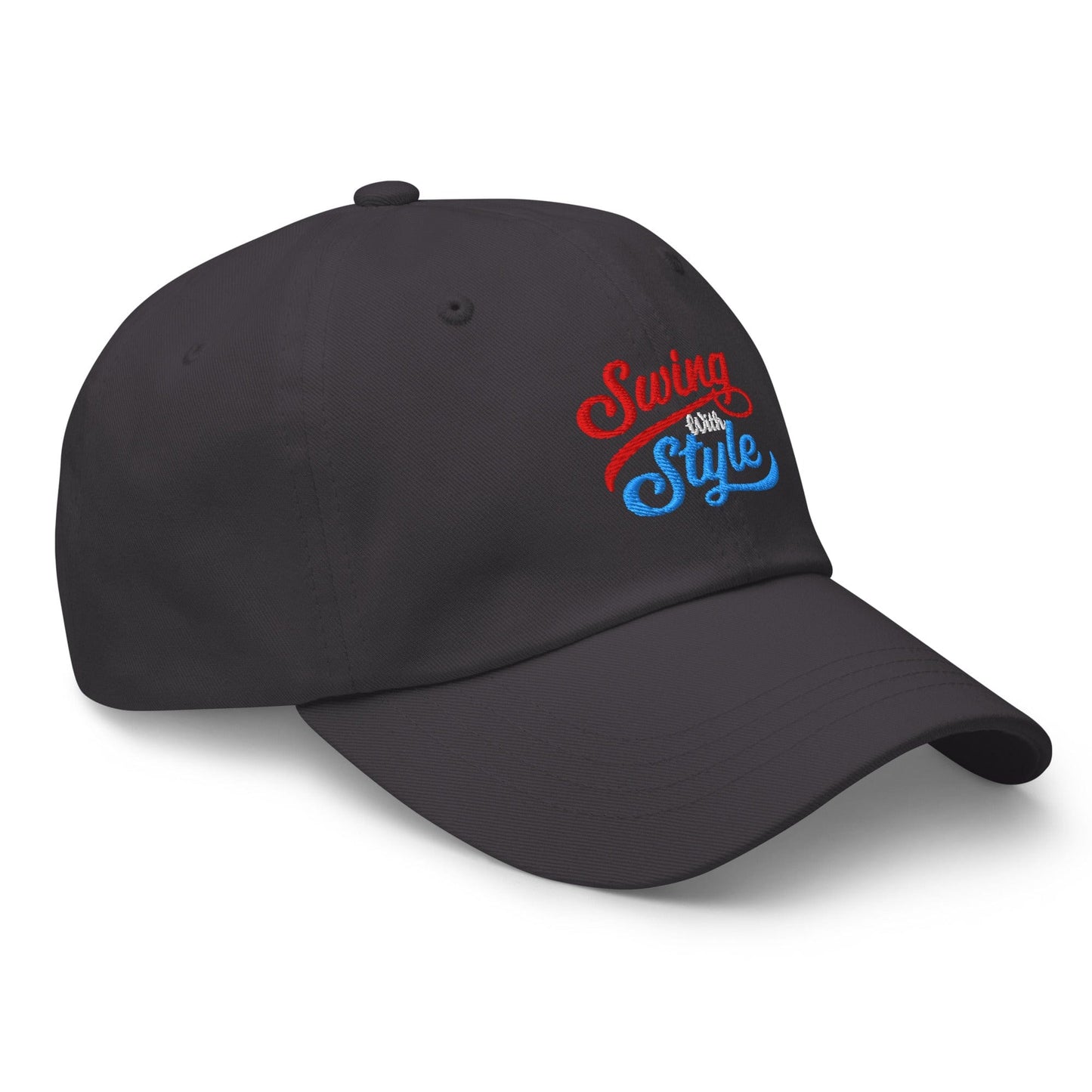 Swing With Style Fun Embroidered Golf Cap - Funny Golf Tee by Swing Epic