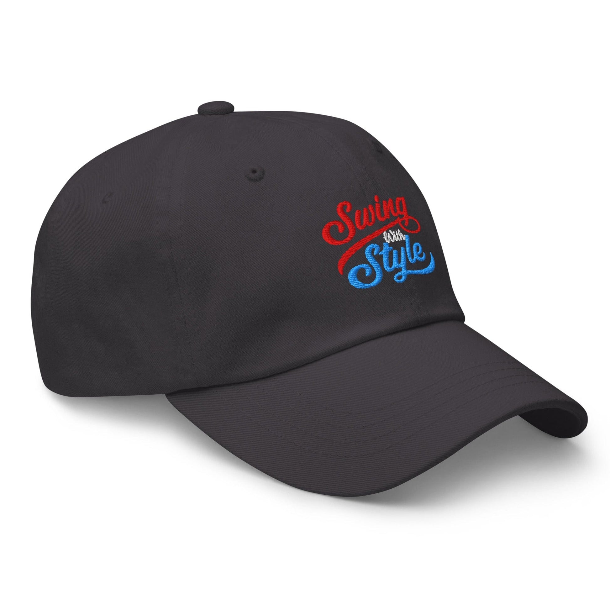 Swing With Style Fun Embroidered Golf Cap - Funny Golf Tee by Swing Epic