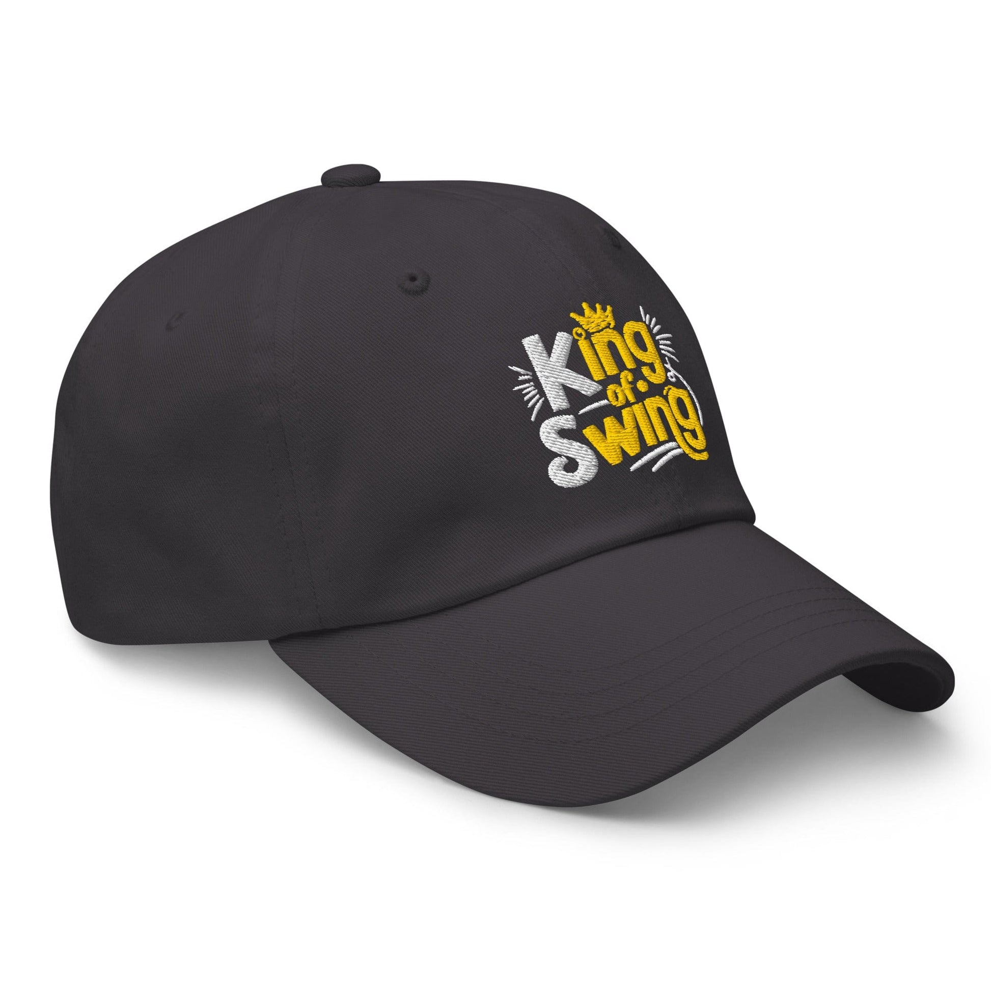 King of Swing Embroidered Golf Cap - Funny Golf Tee by Swing Epic
