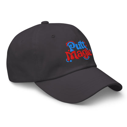 Putt Magic Quirky Embroidered Golf Cap - Funny Golf Tee by Swing Epic