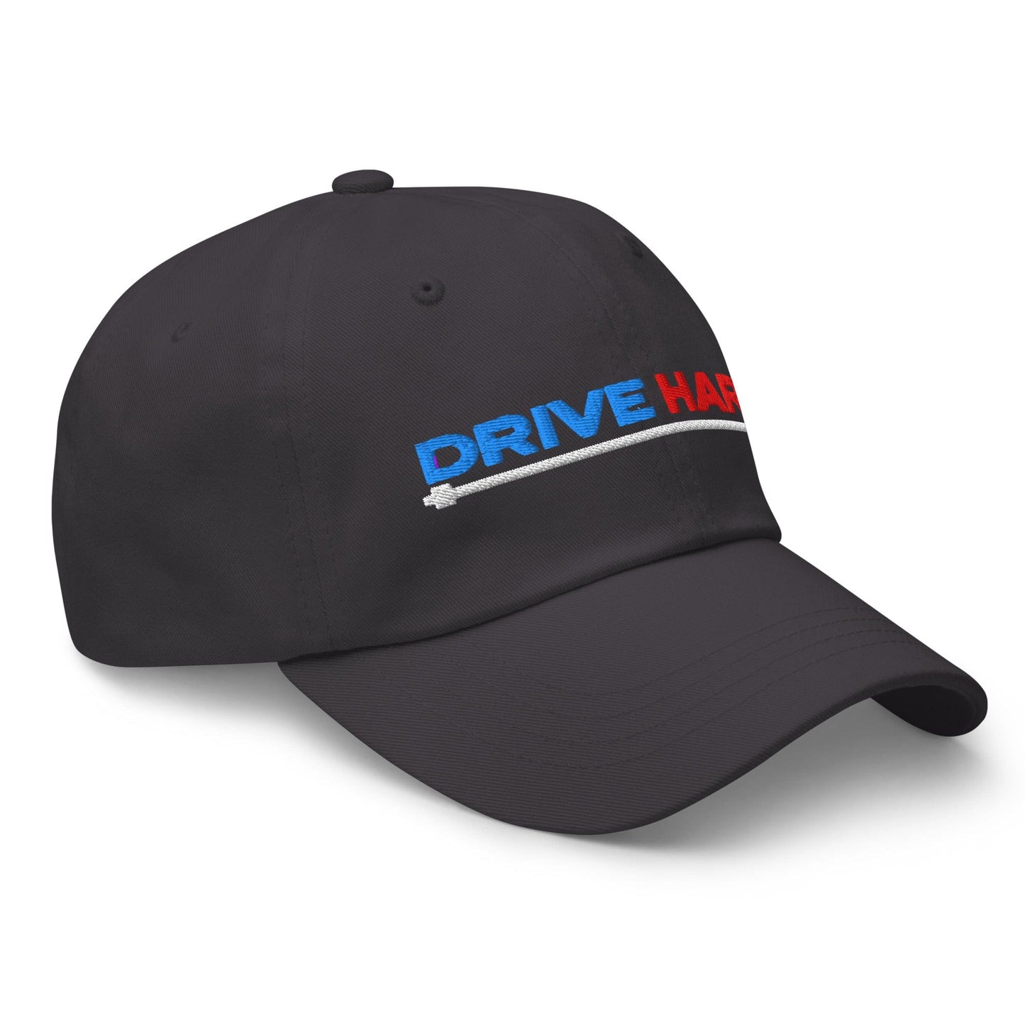 Drive Hard Embroidered Golf Cap - Funny Golf Tee by Swing Epic