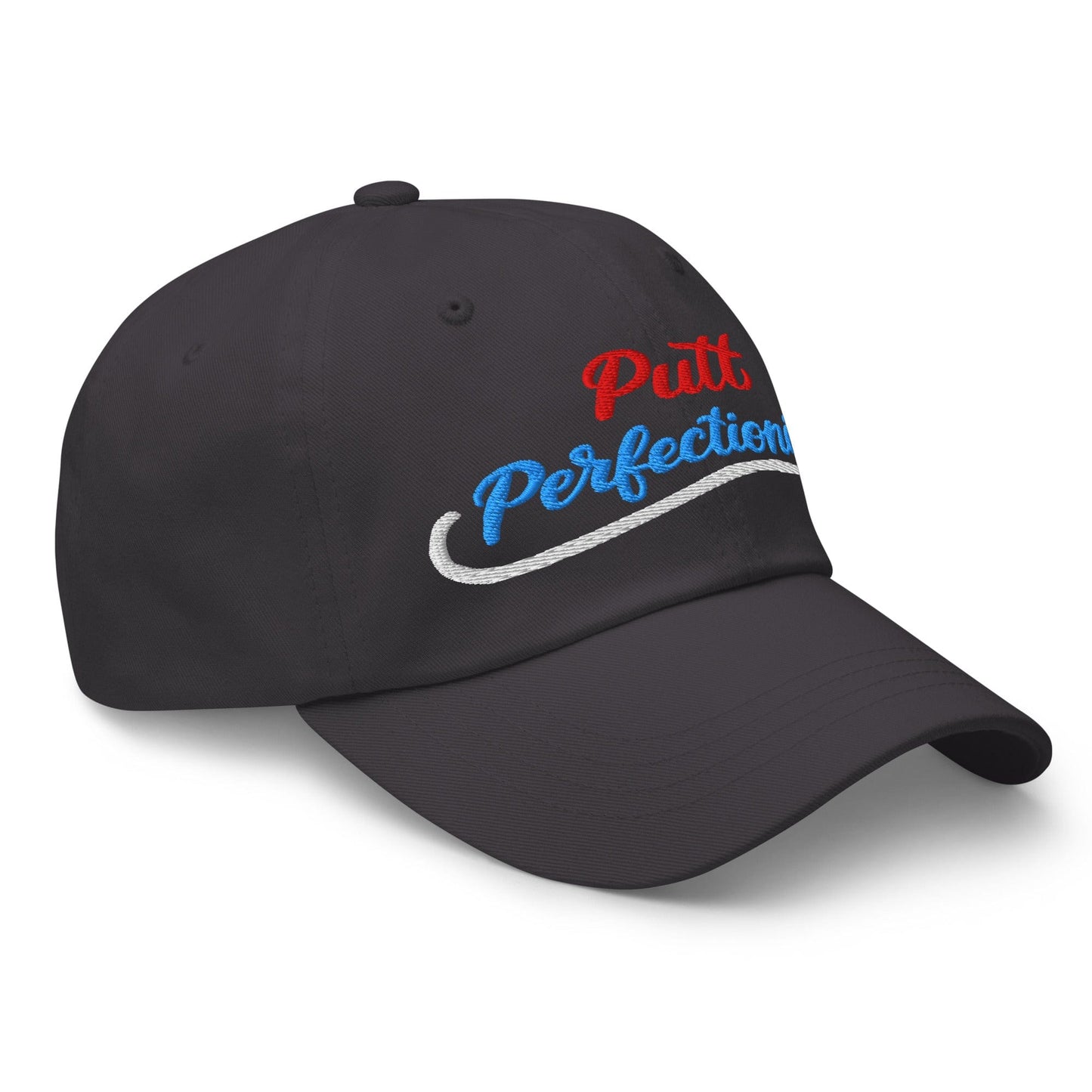 Putt Perfectionist Fun Embroidered Golf Cap - Funny Golf Tee by Swing Epic