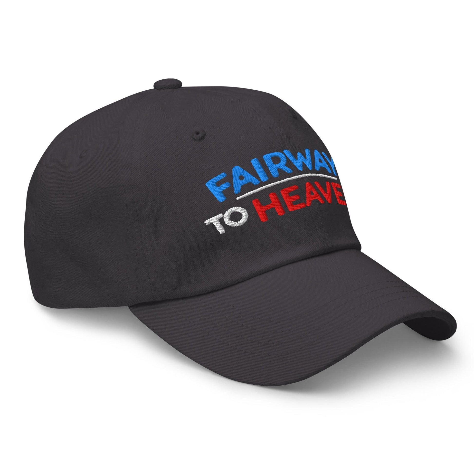 Fairway To Heaven Fun Spirit Embroidered Golf Cap - Funny Golf Tee by Swing Epic