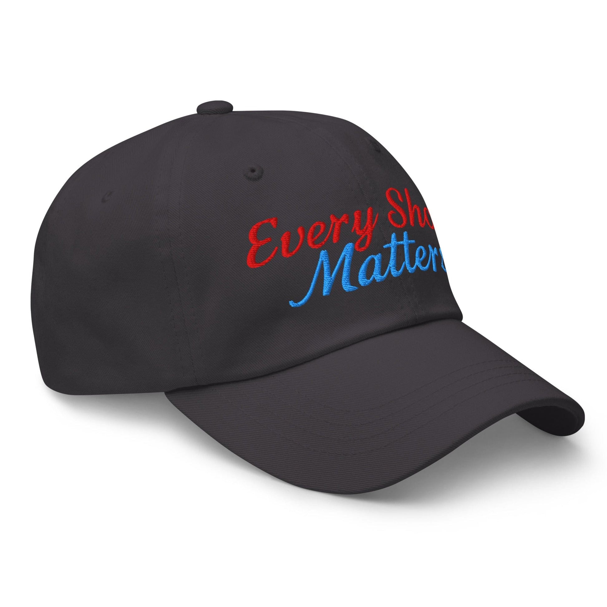 Every Shot Matters Fun Embroidered Golf Cap - Funny Golf Tee by Swing Epic