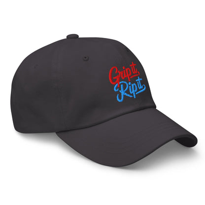 Grip it Rip it Quirky Fun Embroidered Golf Cap - Funny Golf Tee by Swing Epic