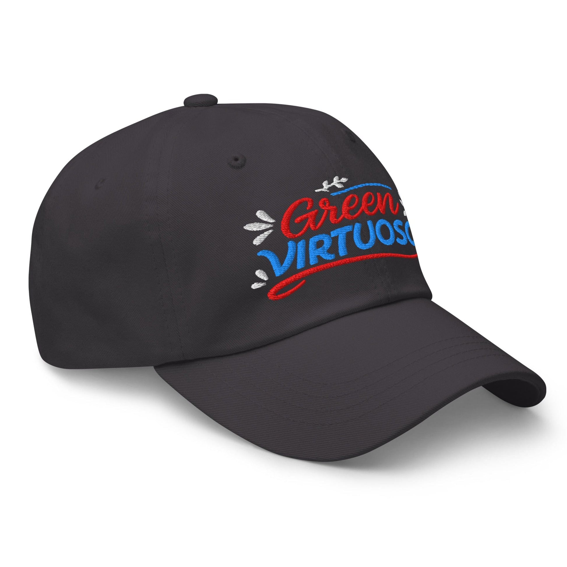 Green Virtuoso Masterpiece Design Embroidered Golf Cap - Funny Golf Tee by Swing Epic
