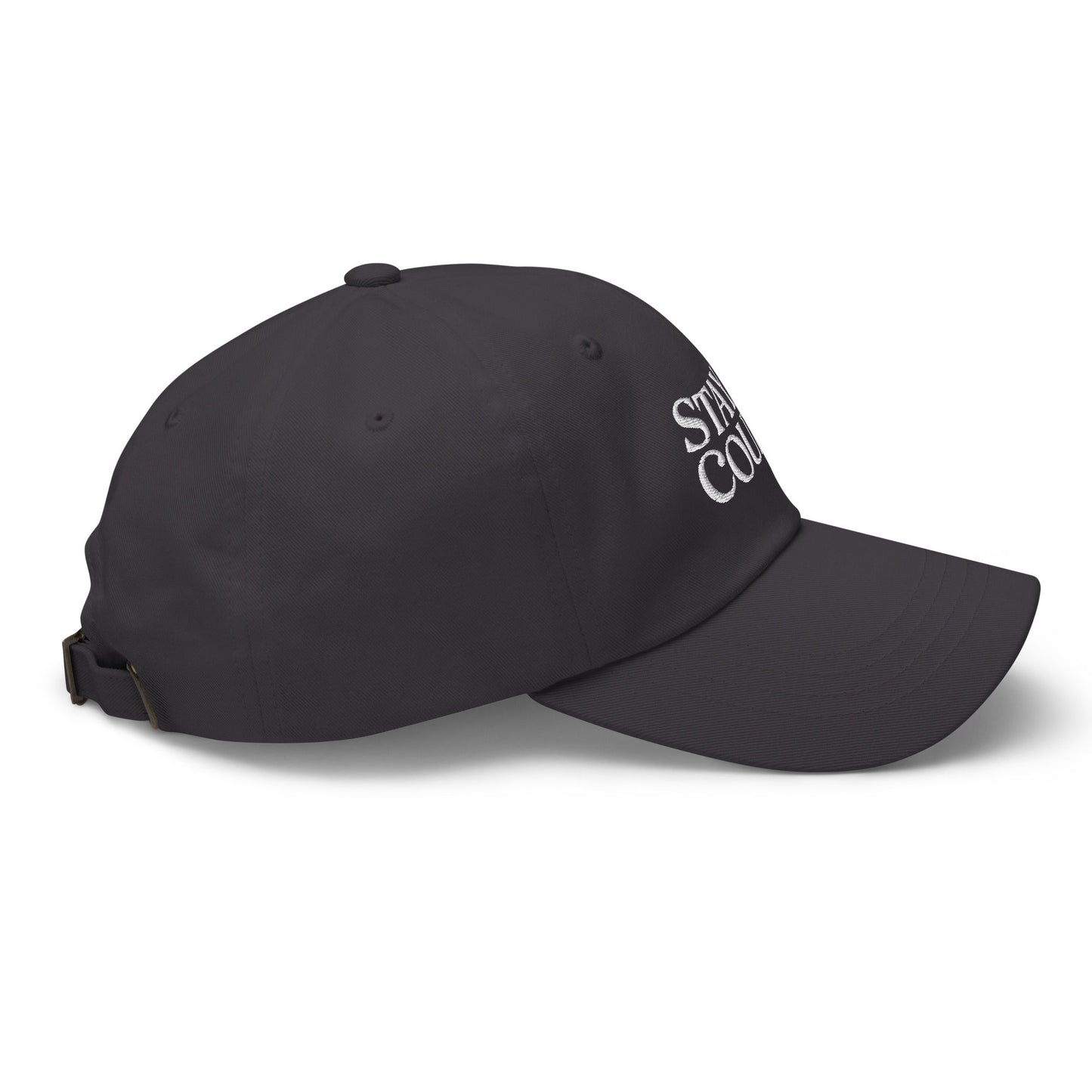 Stay On Course Quirky Fun Embroidered Golf Cap - Funny Golf Tee by Swing Epic