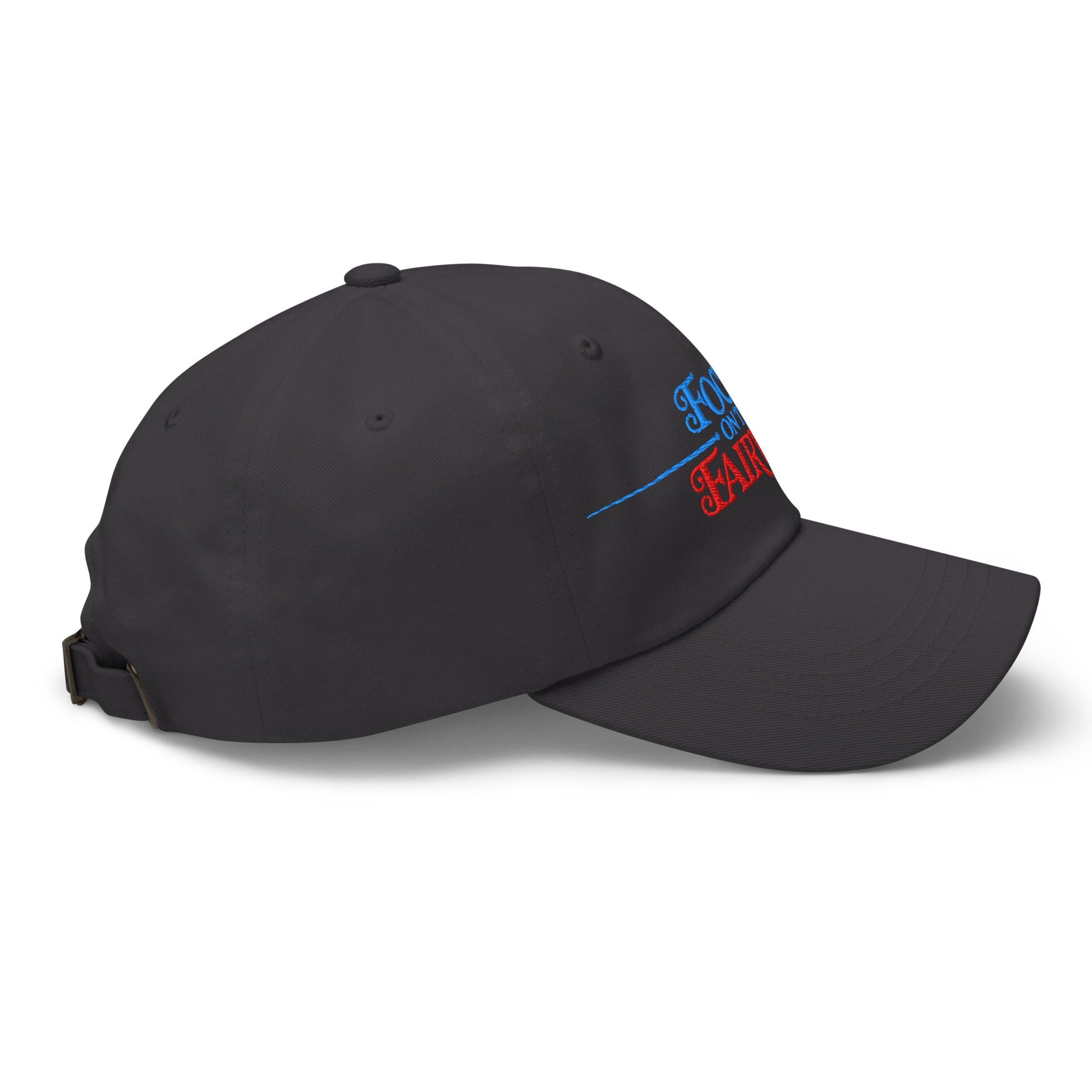Focus on the Fairway Embroidered Golf Cap - Funny Golf Tee by Swing Epic