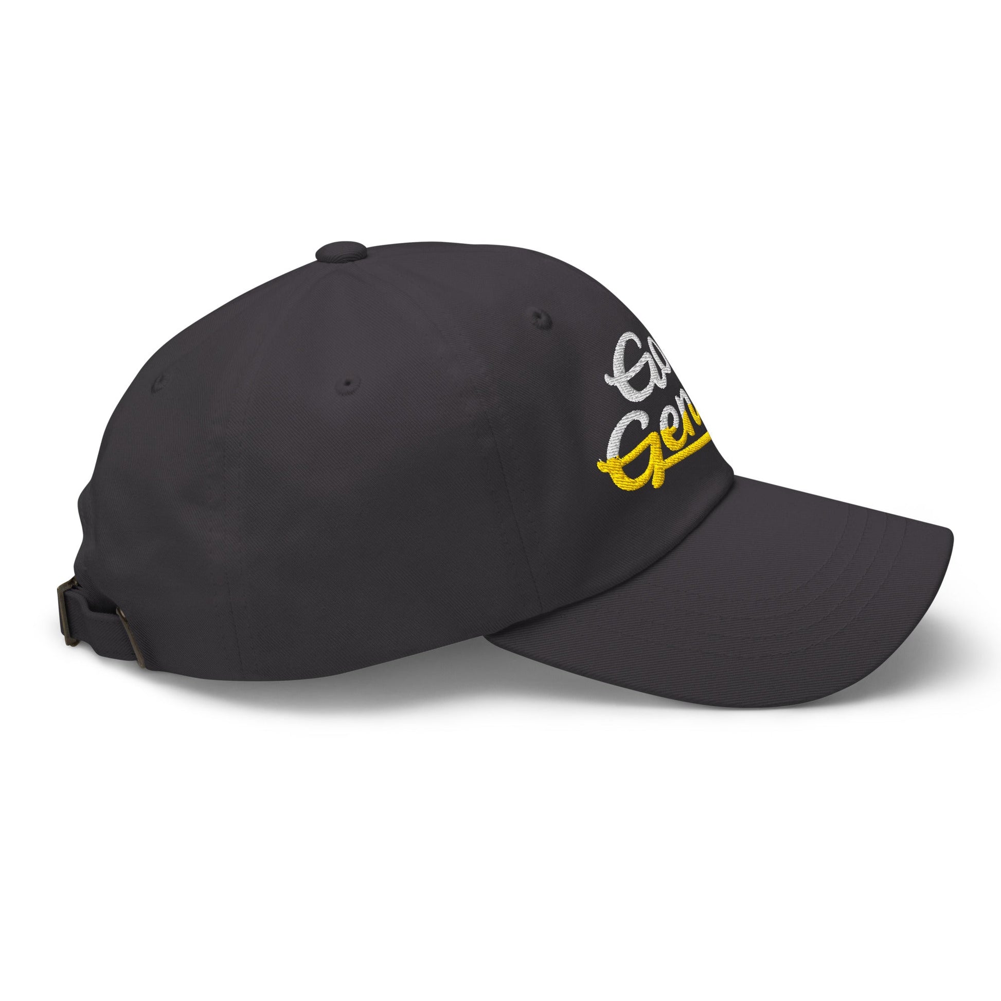 Golf Genius Quirky Fun Spirit Embroidered Golf Cap - Funny Golf Tee by Swing Epic