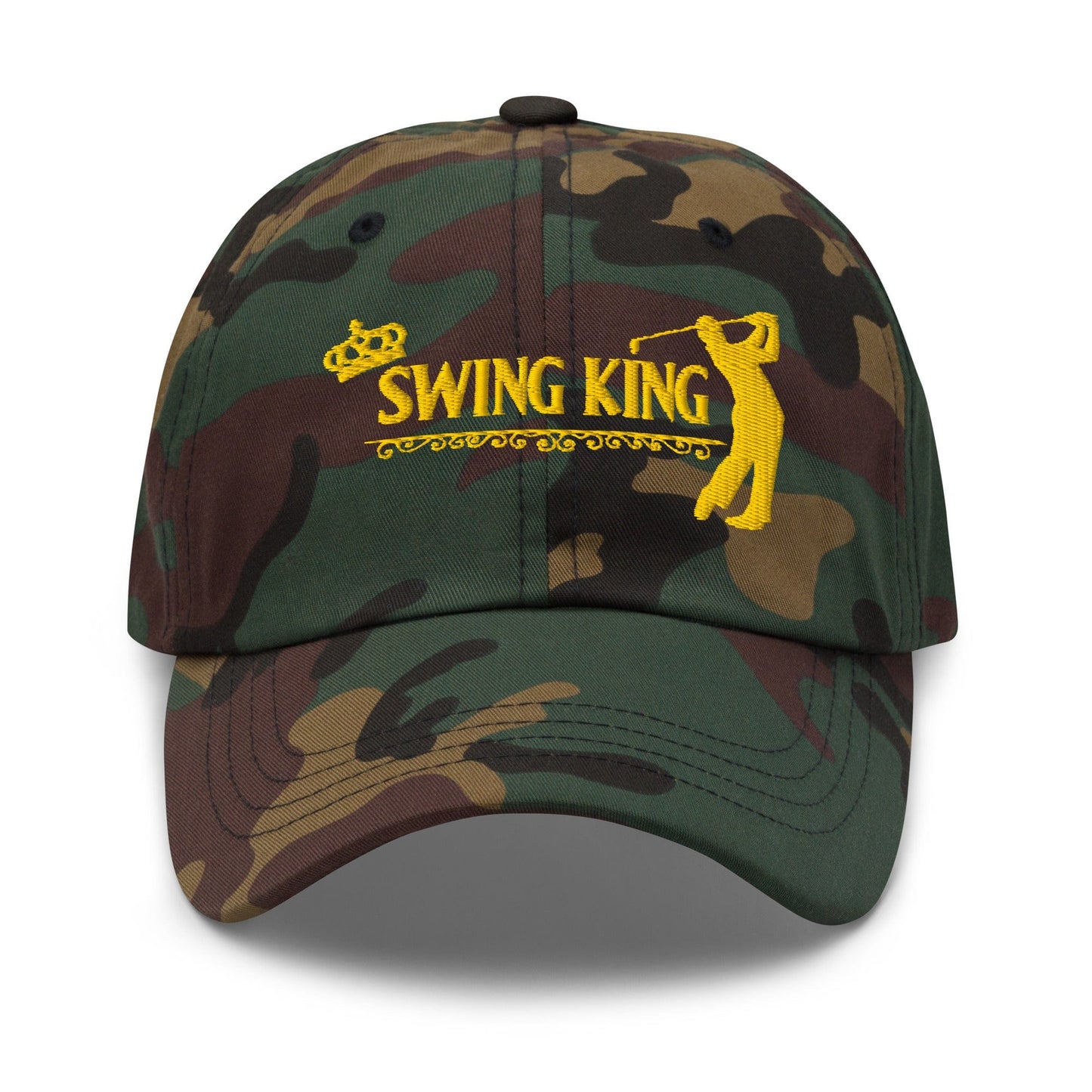 Swing King Ultimate Champ Embroidered Golf Cap - Funny Golf Tee by Swing Epic