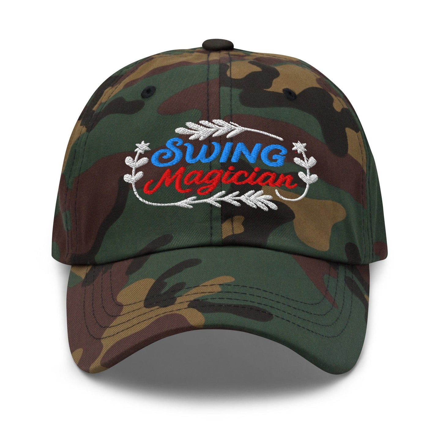 Swing Magician Fun Embroidered Golf Cap - Funny Golf Tee by Swing Epic