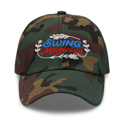 Swing Magician Fun Embroidered Golf Cap - Funny Golf Tee by Swing Epic