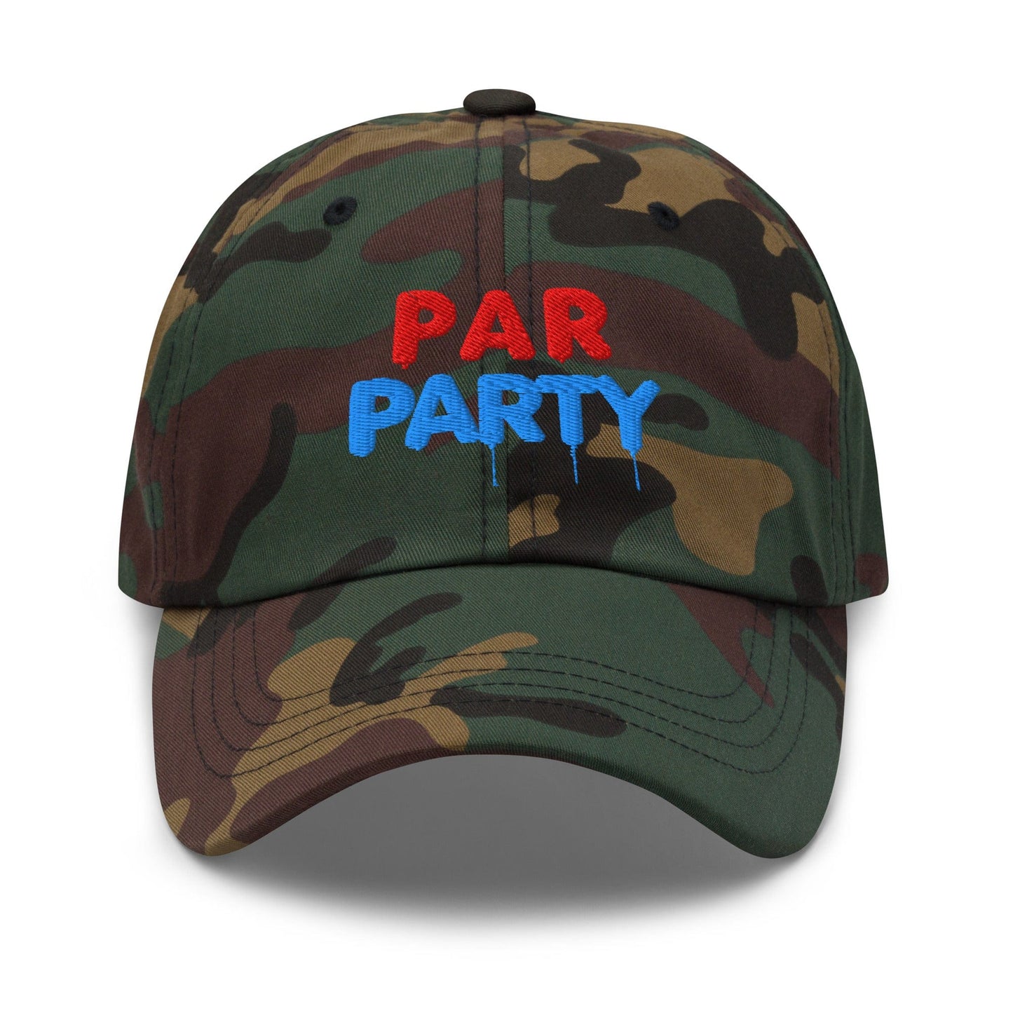 Par Party Fun Embroidered Golf Cap - Funny Golf Tee by Swing Epic