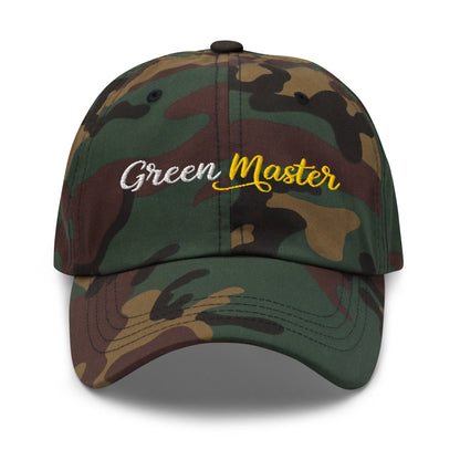 Green Master Embroidered Golf Cap - Funny Golf Tee by Swing Epic