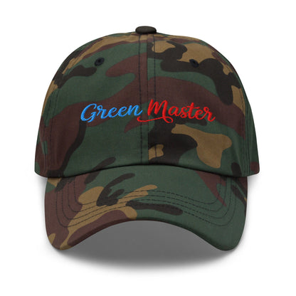 Green Master Embroidered Golf Cap - Funny Golf Tee by Swing Epic