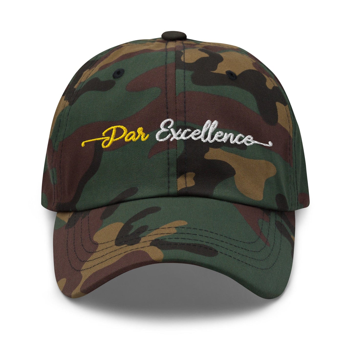 Par Excellence Embroidered Golf Cap - Funny Golf Tee by Swing Epic