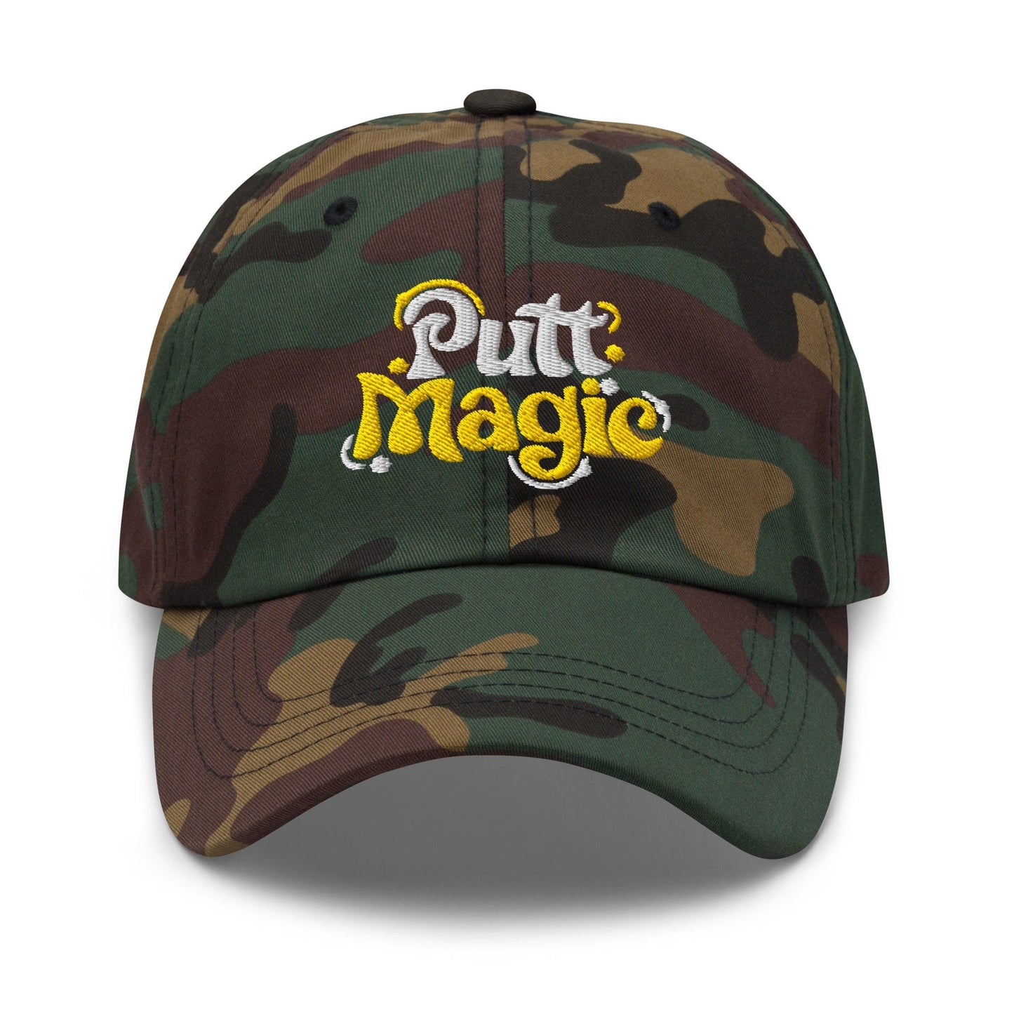Putt Magic Embroidered Golf Cap - Funny Golf Tee by Swing Epic