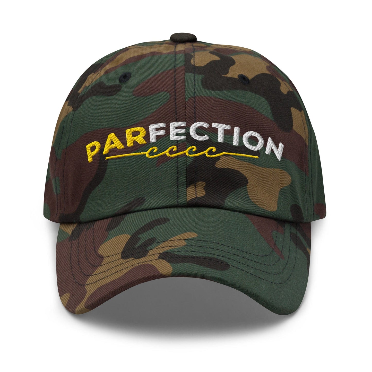 Parfection Fun Embroidered Golf Cap - Funny Golf Tee by Swing Epic