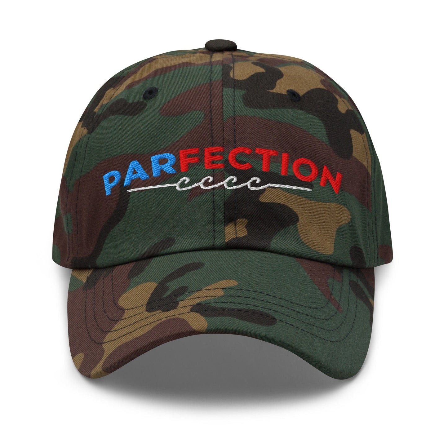 Parfection Fun Embroidered Golf Cap - Funny Golf Tee by Swing Epic