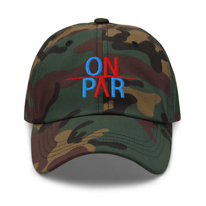 On Par Fun Embroidered Golf Cap - Funny Golf Tee by Swing Epic