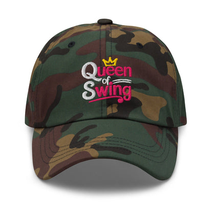 Queen of Swing Embroidered Golf Cap - Funny Golf Tee by Swing Epic
