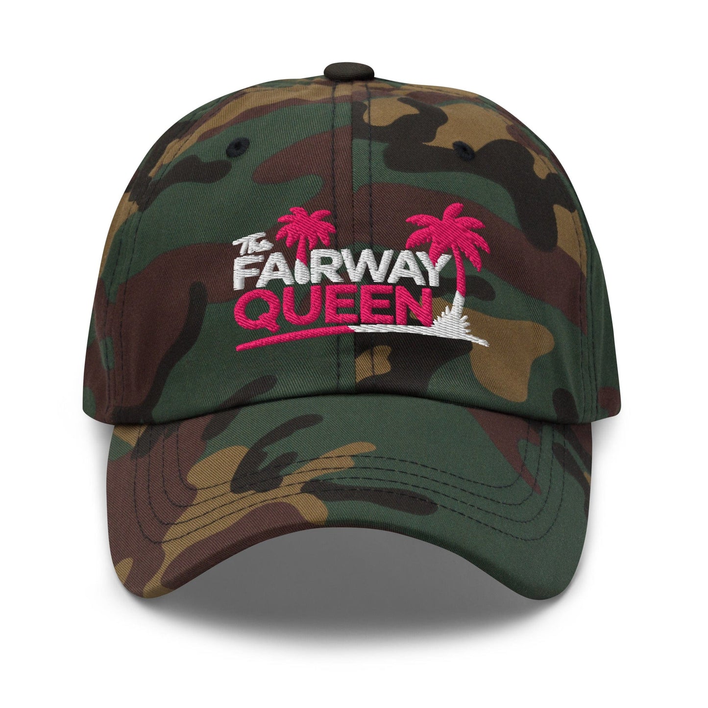 The Fairway Queen Embroidered Golf Cap - Funny Golf Tee by Swing Epic