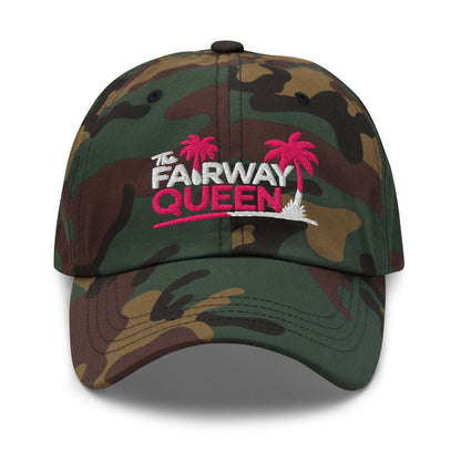 The Fairway Queen Embroidered Golf Cap - Funny Golf Tee by Swing Epic