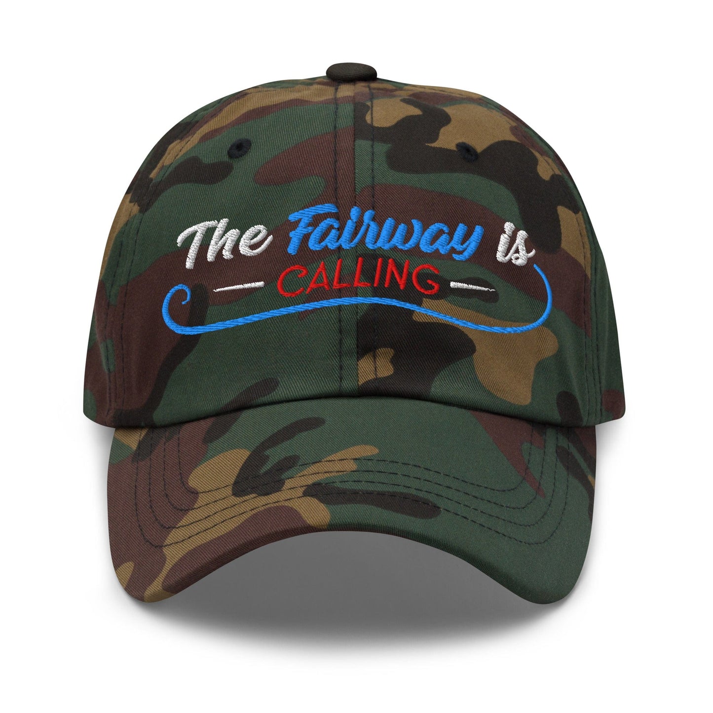 The Fairway is Calling Funny Embroidered Golf Cap - Funny Golf Tee by Swing Epic