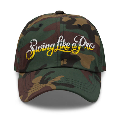Swing Like a Pro Embroidered Golf Cap - Funny Golf Tee by Swing Epic