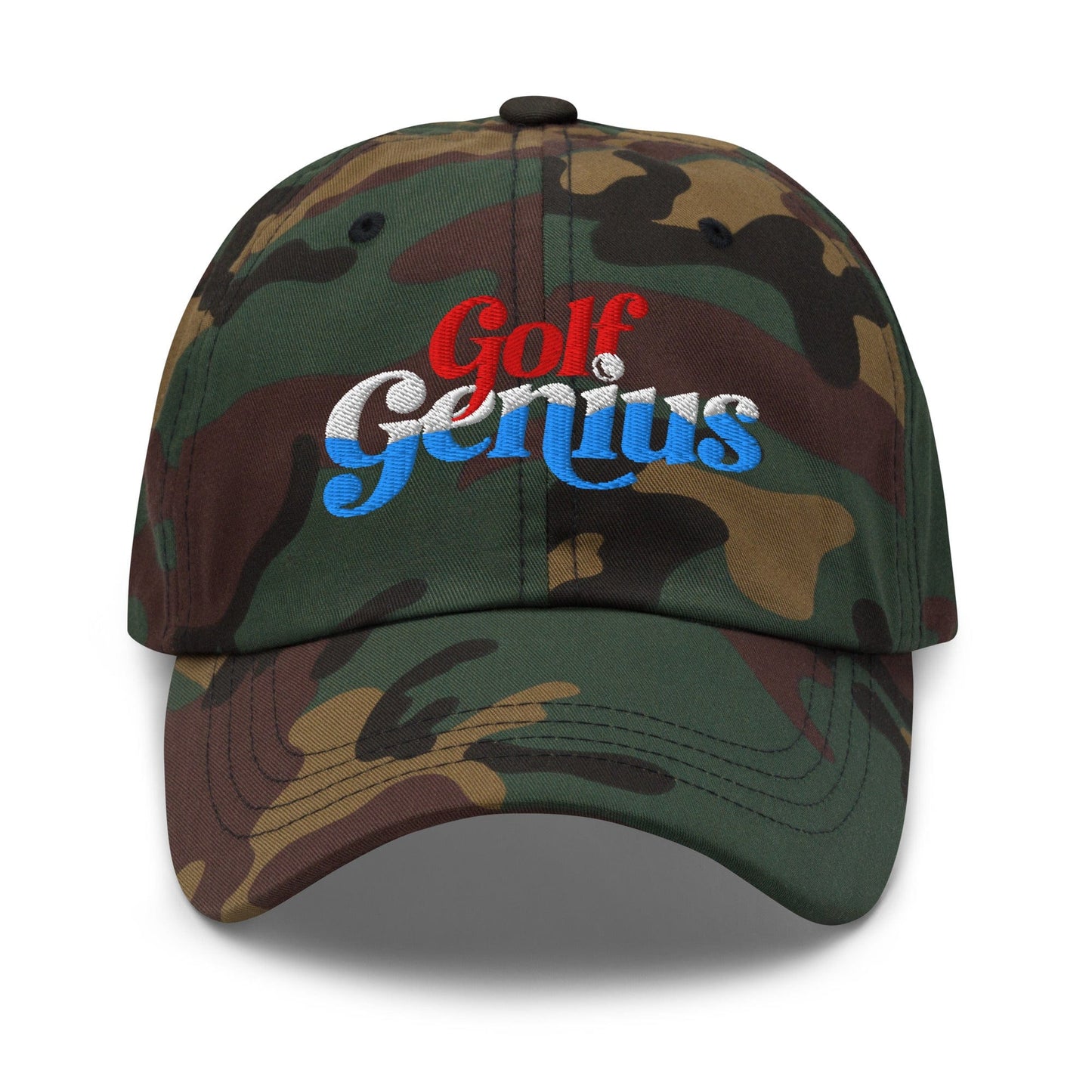 Golf Genius Embroidered Golf Cap - Funny Golf Tee by Swing Epic
