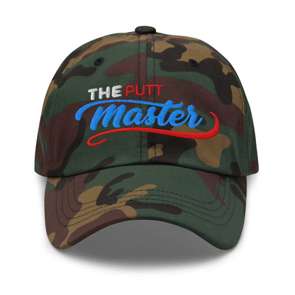 The Putt Master Sparkling Design Embroidered Golf Cap - Funny Golf Tee by Swing Epic