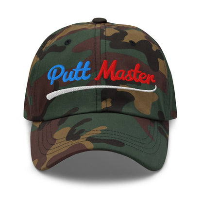 Putt Master Embroidered Golf Cap - Funny Golf Tee by Swing Epic