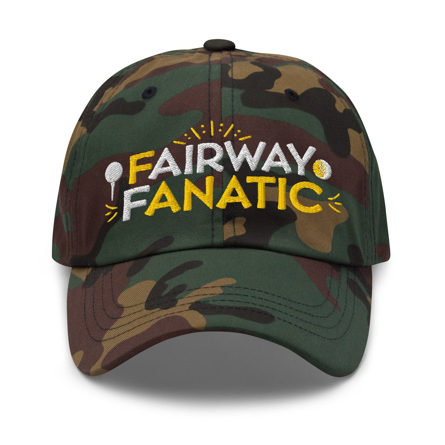 Fairway Fanatic Embroidered Golf Cap - Funny Golf Tee by Swing Epic