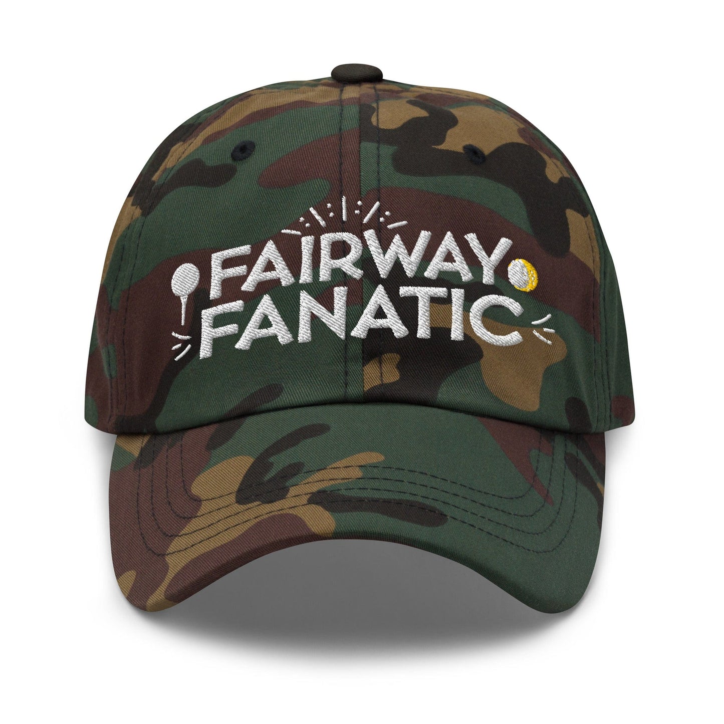 Fairway Fanatic Embroidered Golf Cap - Funny Golf Tee by Swing Epic